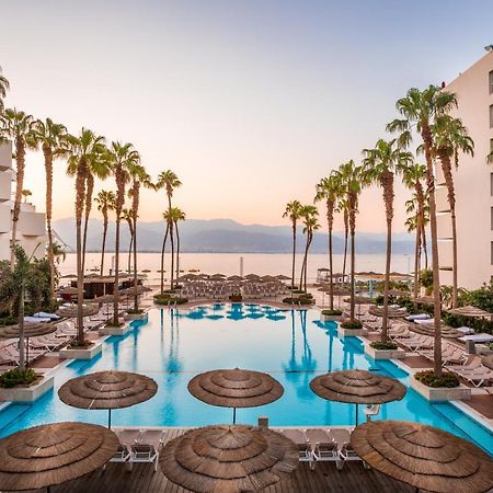 อาเรีย Hotel เอลัต ภายนอก รูปภาพ Pool at the Dan Hotel