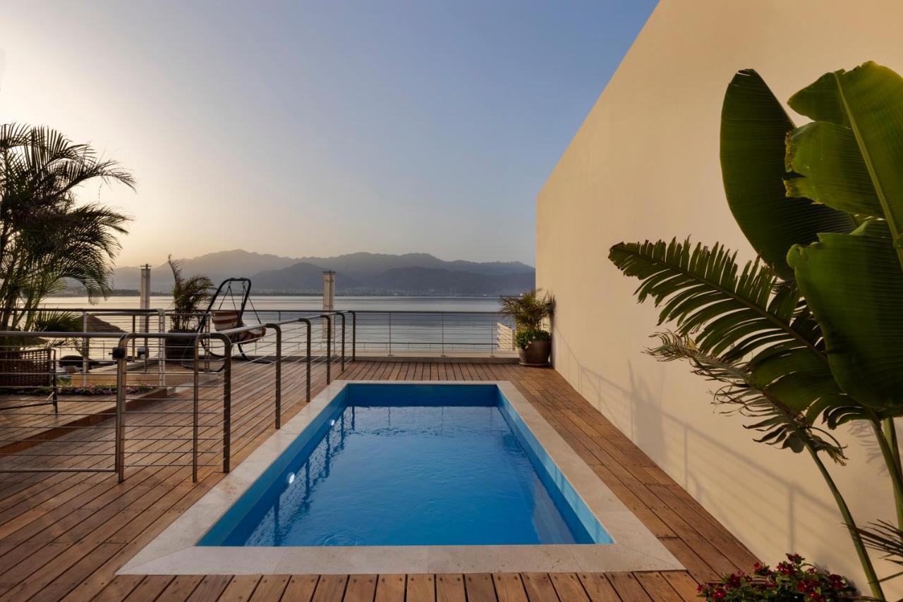อาเรีย Hotel เอลัต ภายนอก รูปภาพ A private pool