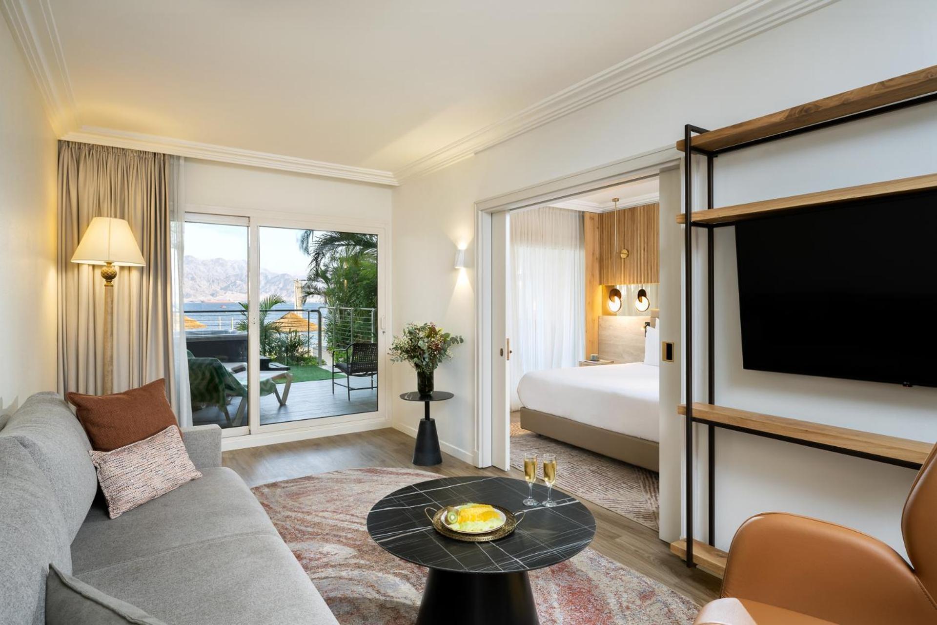 อาเรีย Hotel เอลัต ภายนอก รูปภาพ A suite at the hotel