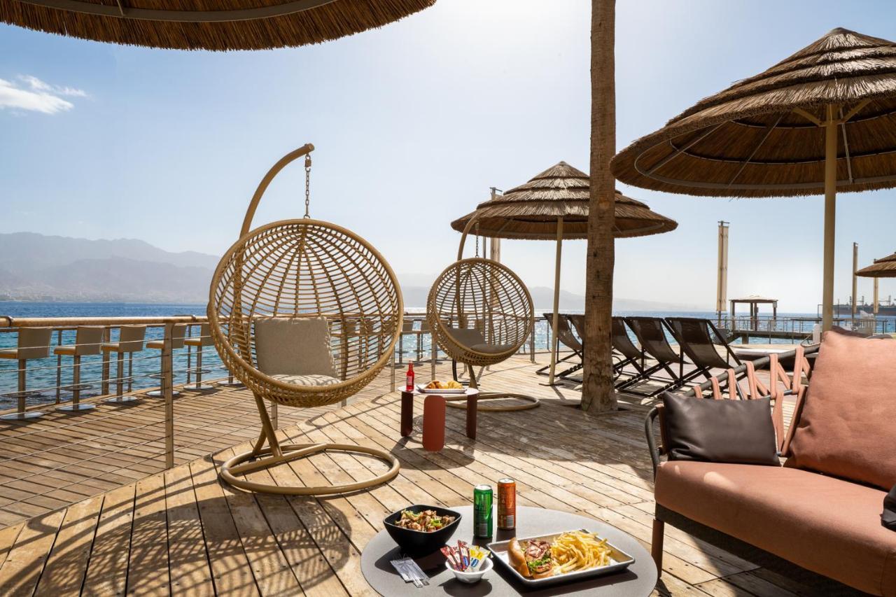 อาเรีย Hotel เอลัต ภายนอก รูปภาพ The beach at the Dead Sea