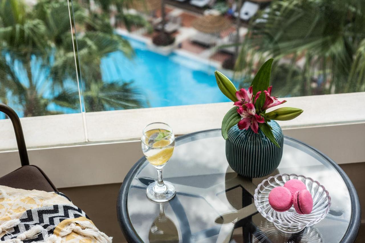 อาเรีย Hotel เอลัต ภายนอก รูปภาพ The pool at the hotel